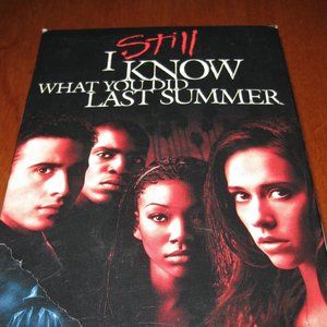 I know What You Did Last Summer Vintage Horror Movie VHS '98 Brandy Hewitt